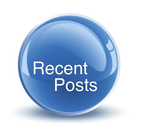 Recent Posts .